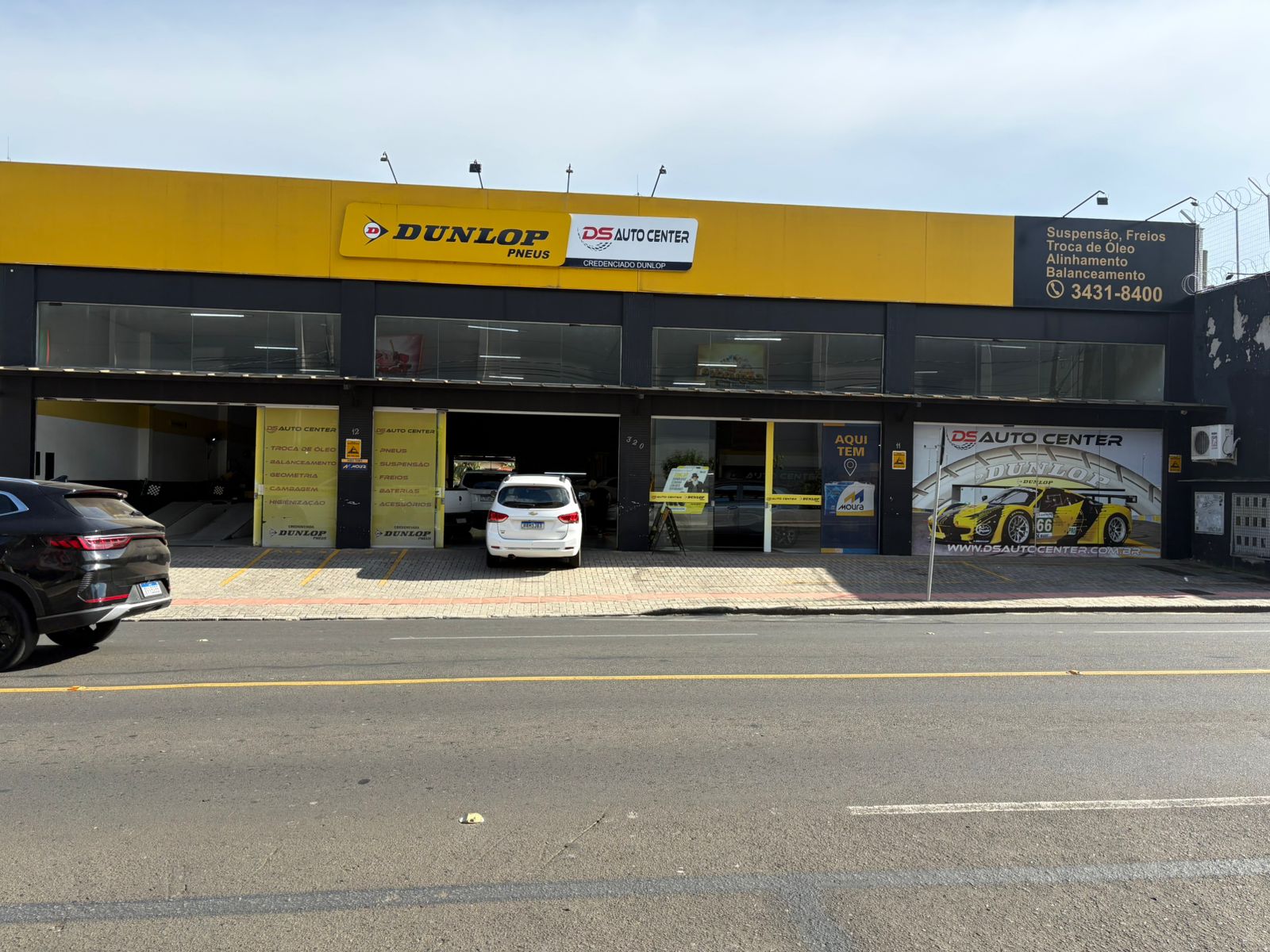 Fachada da DS Auto Center Crici&uacute;ma