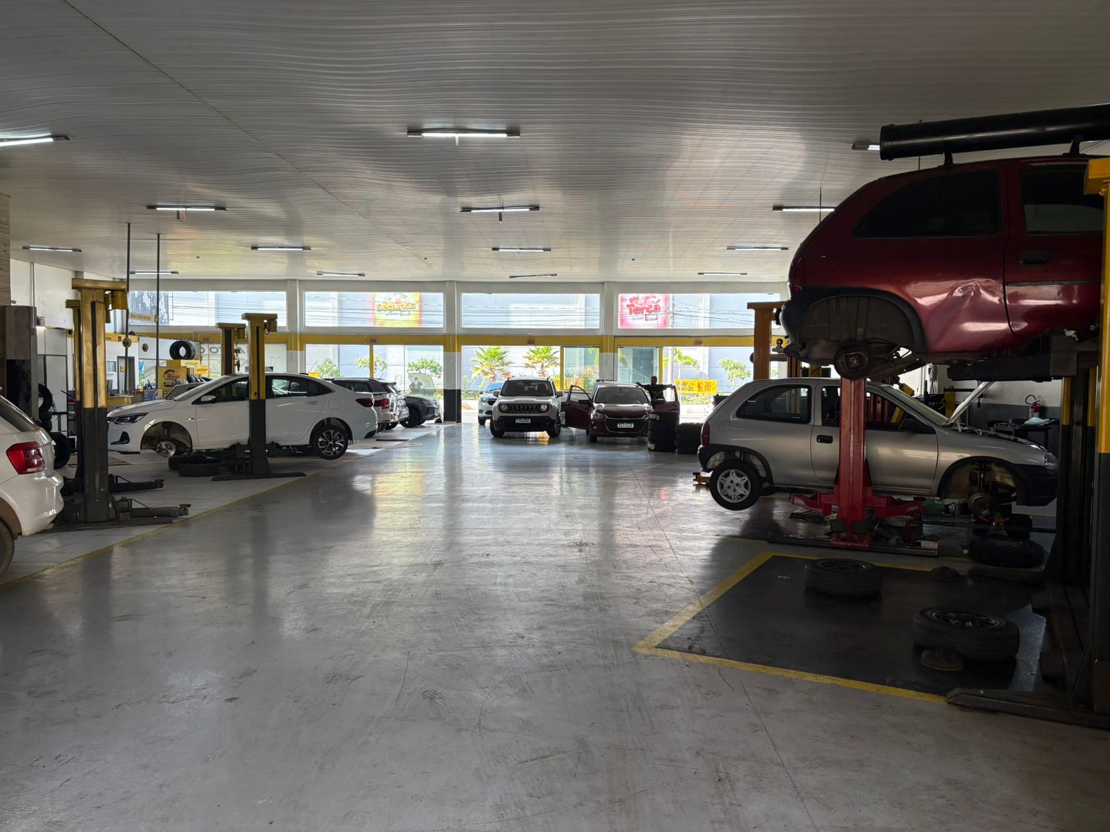 Oficina da DS Auto Center em Crici&uacute;ma